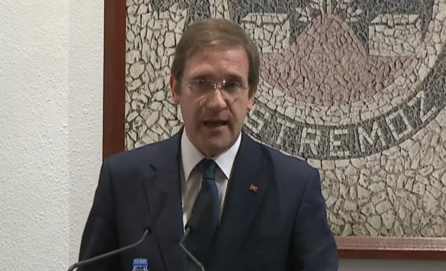 Discurso de Pedro Passos Coelho