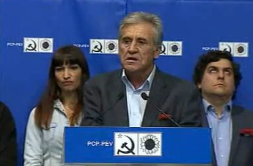 Intervenção de Jerónimo de Sousa