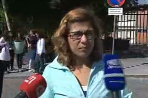 Apoio à professora acusada de crime sexual