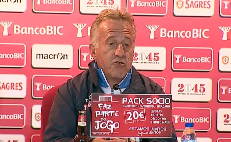 Conferência de imprensa de Jorge Rosário