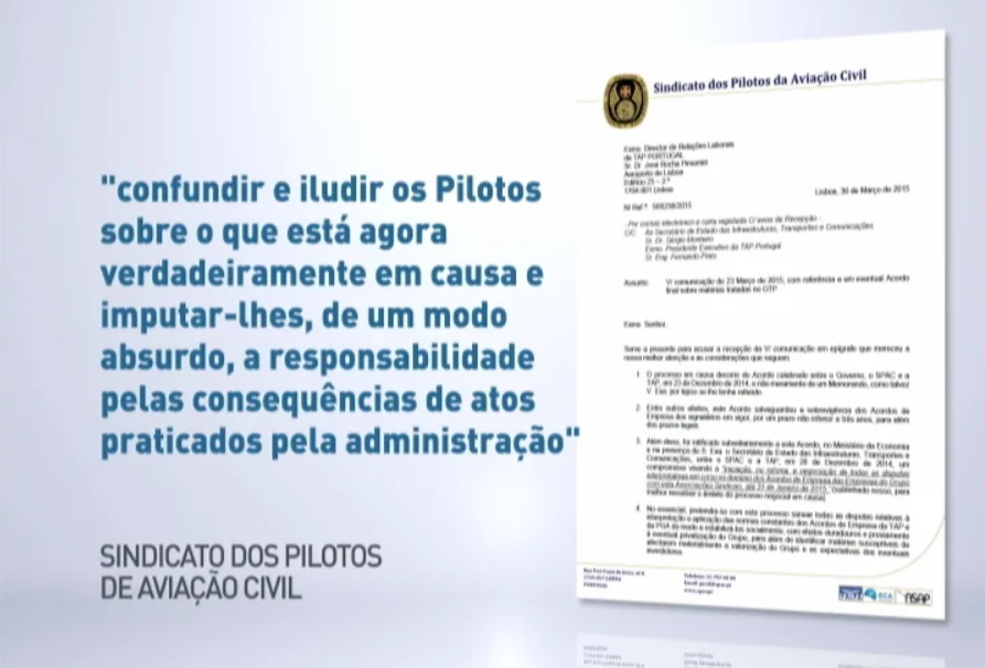 Greve dos pilotos da TAP
