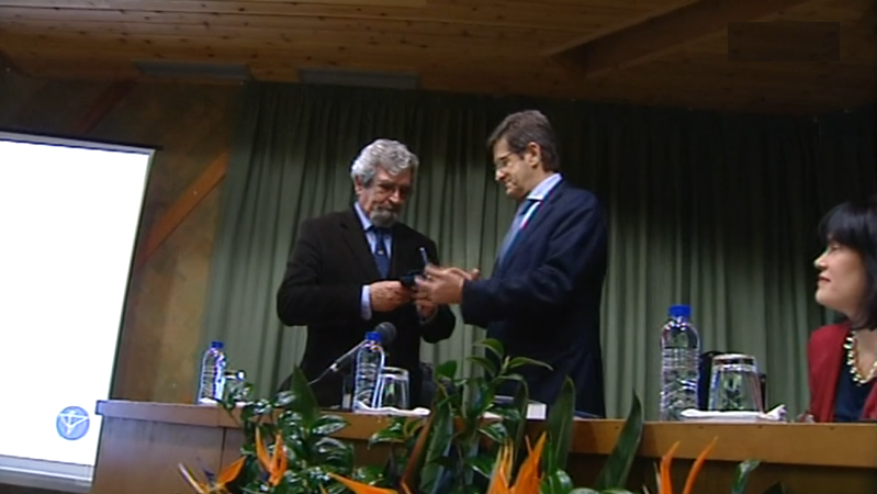 Homenagem ao investigador Carlos Cordeiro