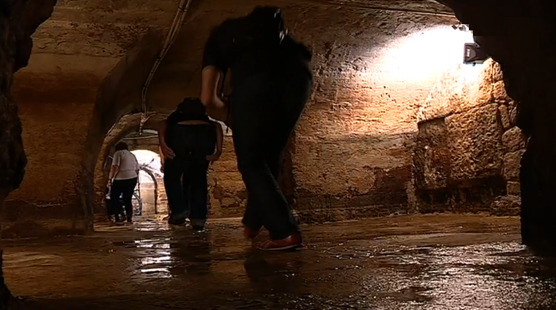 Visita às galerias romanas da Baixa de Lisboa