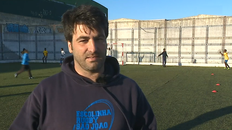 Escola de rugby modelo de integração social