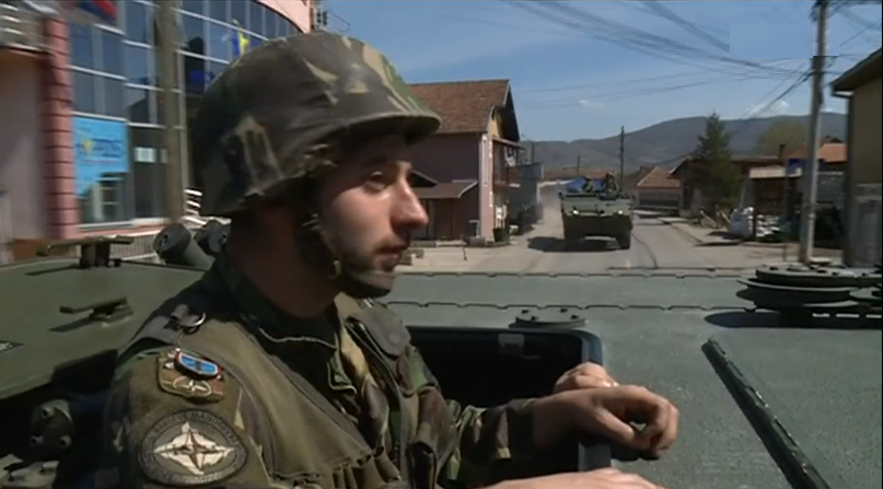 Reportagem no Kosovo