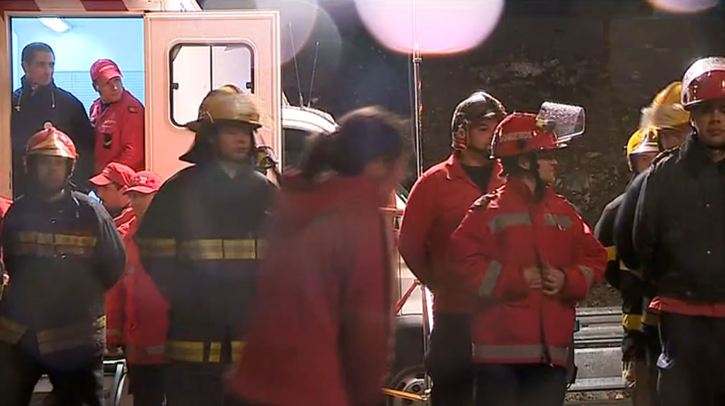 Simulacro no Túnel do Marão