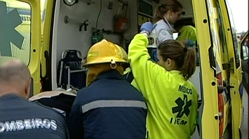 Transporte de doentes pelo INEM