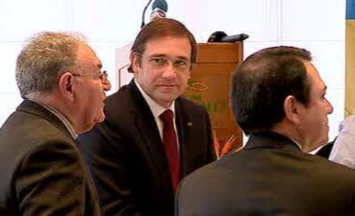 Passos Coelho sobre o risco de pobreza em Portugal