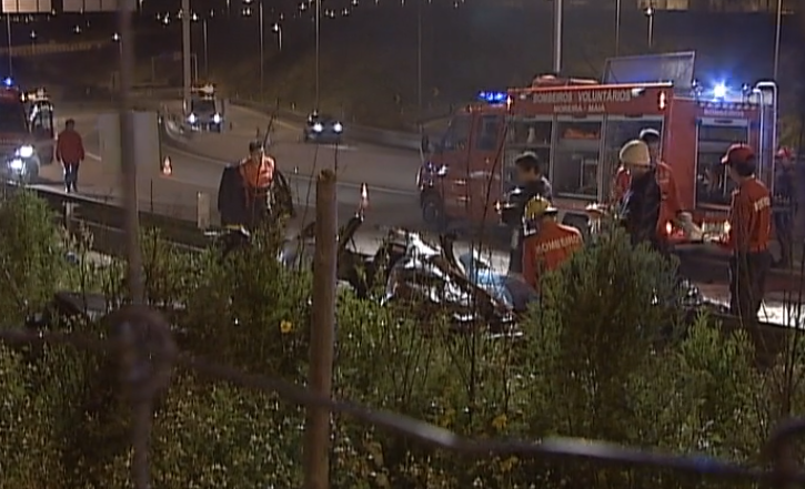 Acidente rodoviário na Via Regional Interior