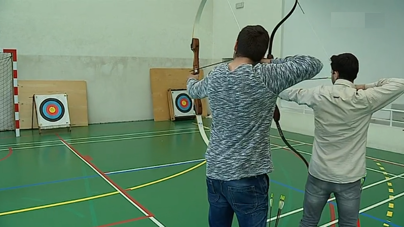 Atividades desportivas na Escola básica Bernardino Machado I