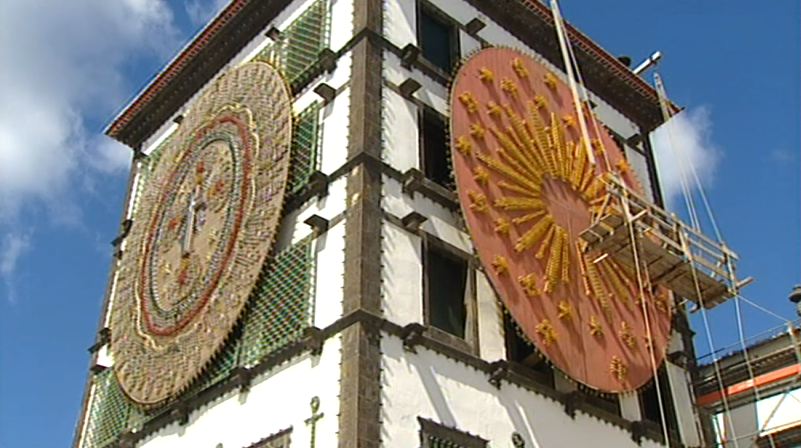 Iluminação das festas do Senhor Santo Cristo