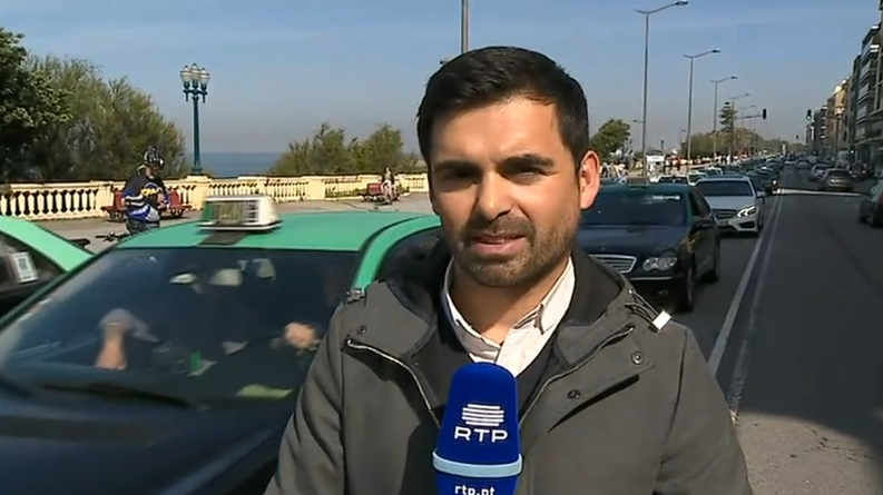 Protesto dos taxistas