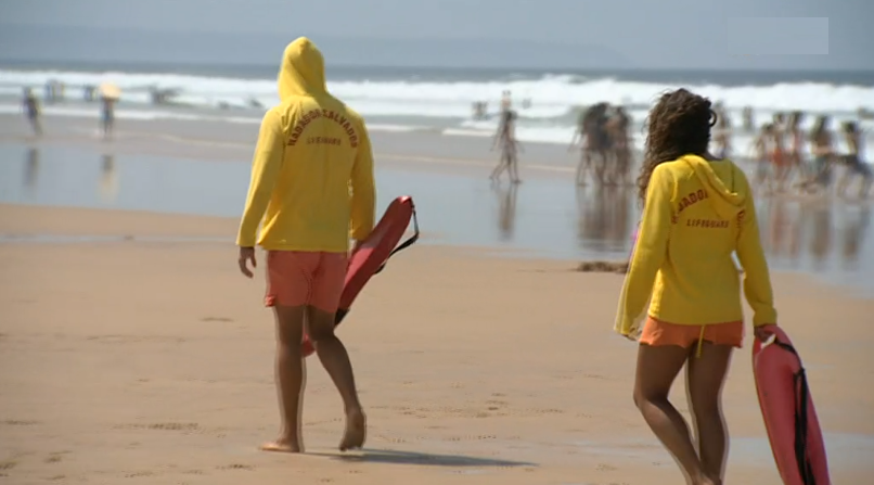 Vigilância das praias em risco