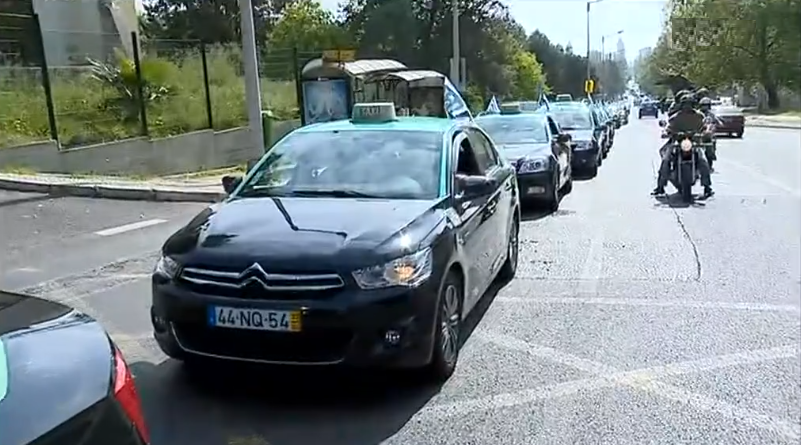 Protesto dos taxistas