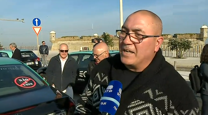 Protesto dos taxistas