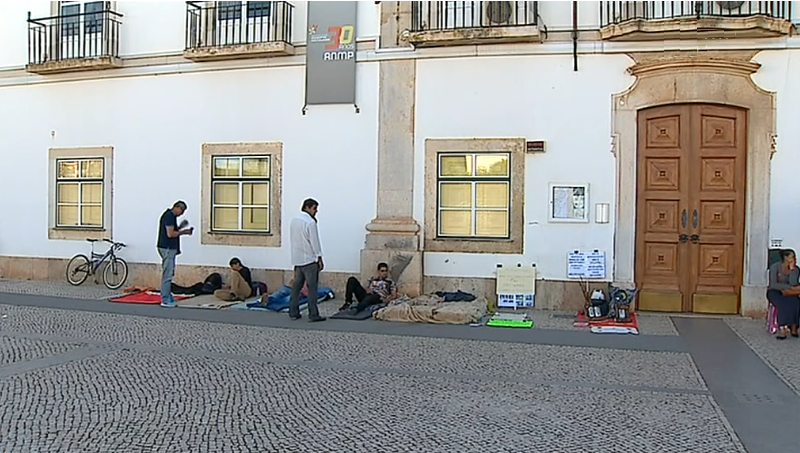 Contestação no comércio ambulante