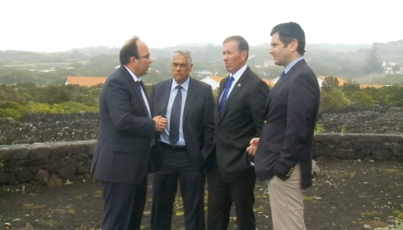 Primeiro-Ministro das Bermudas na Ilha do Pico