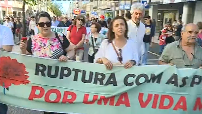 Comemorações do 1º de Maio da CGTP-IN