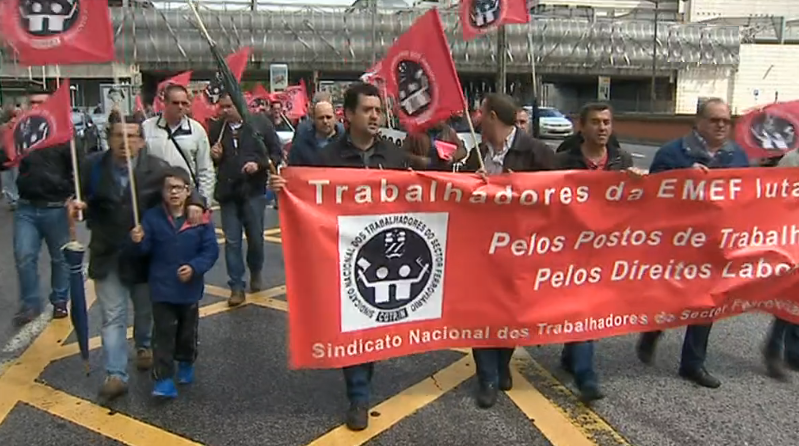 Manifestação da EMEF