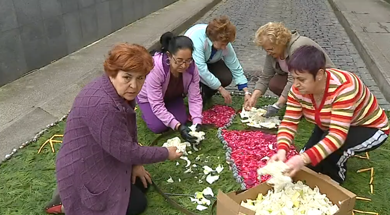 Preparativos para a Festa da Nossa Senhora da Rosa em Monção