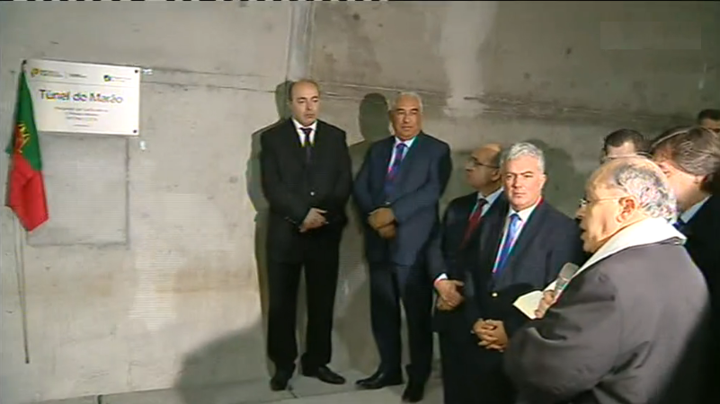 Cerimónia da Inauguração do Túnel do Marão