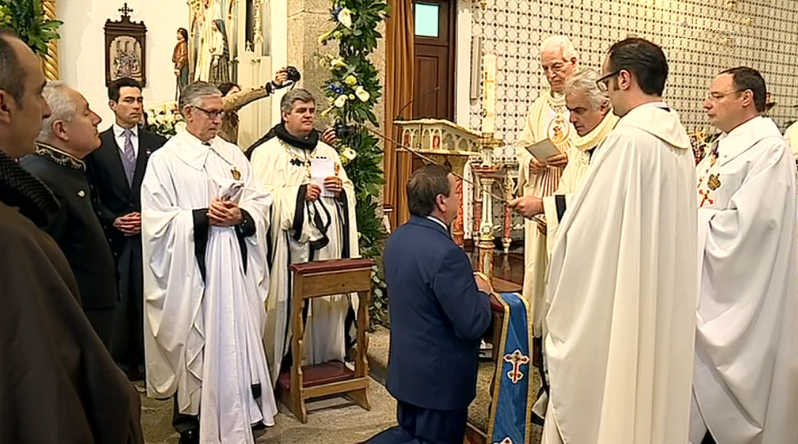 Investidura de cavaleiros da Real Ordem de São Miguel da Ala