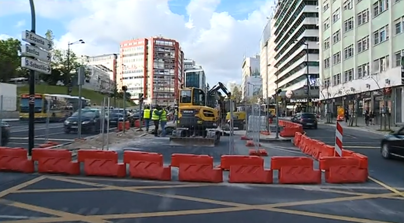Buzinão de protesto contra obras em Lisboa