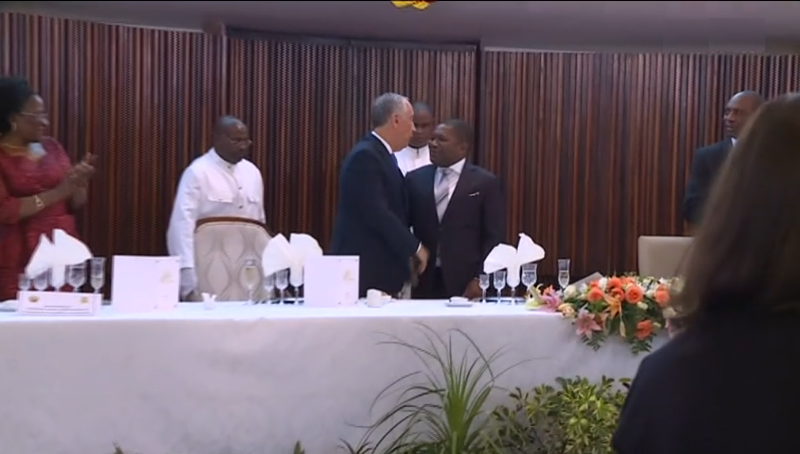 Marcelo Rebelo de Sousa em Moçambique