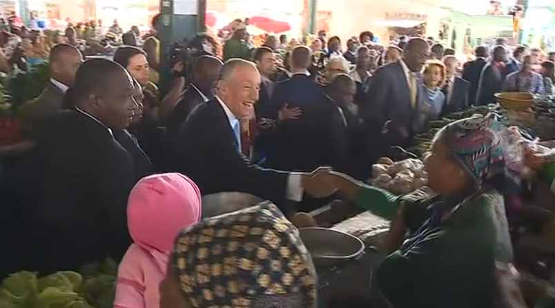 Marcelo Rebelo de Sousa em Moçambique