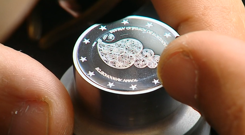 Cunhagem de moeda de homenagem aos atletas olímpicos portugueses