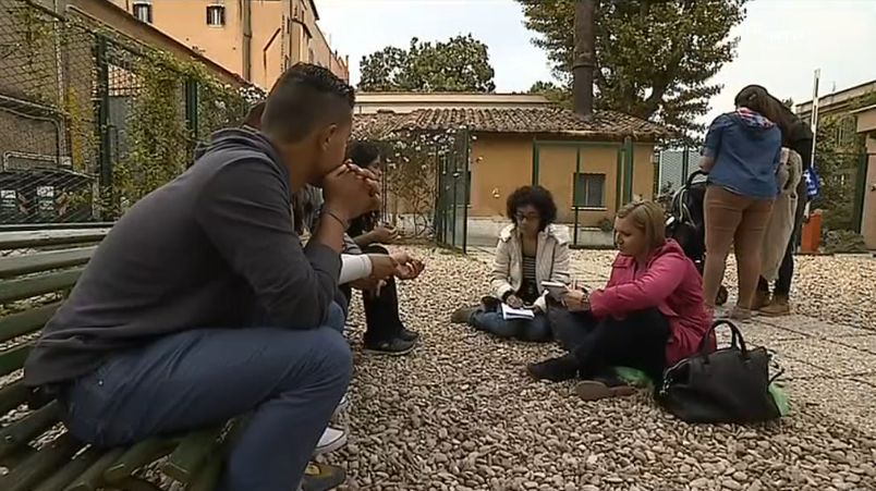 Refugiados Sírios em Roma