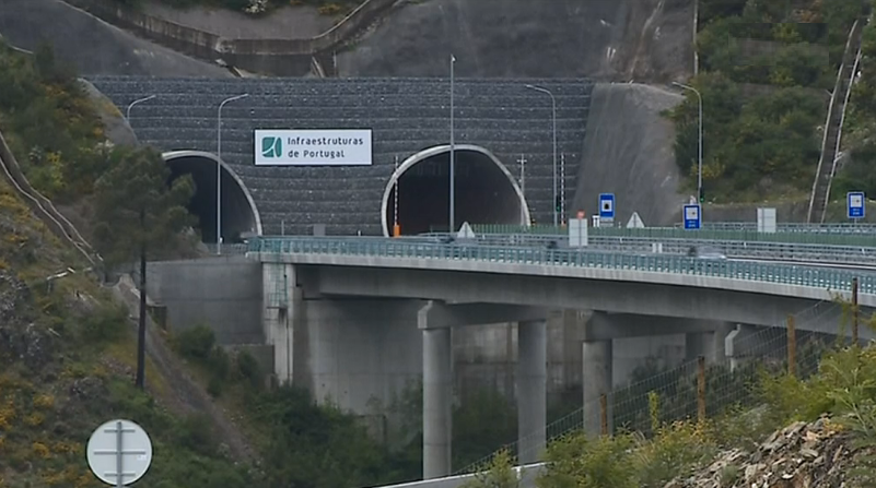 Sucesso do túnel rodoviário do Marão