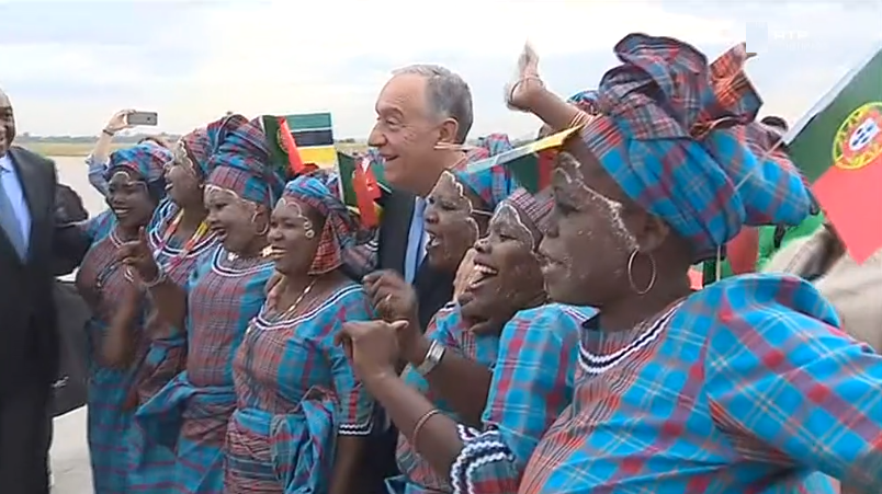 Marcelo Rebelo de Sousa em Moçambique