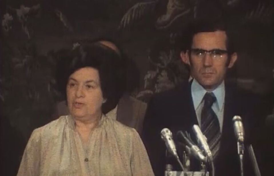 Tomada de posse de Maria de Lurdes Pintasilgo