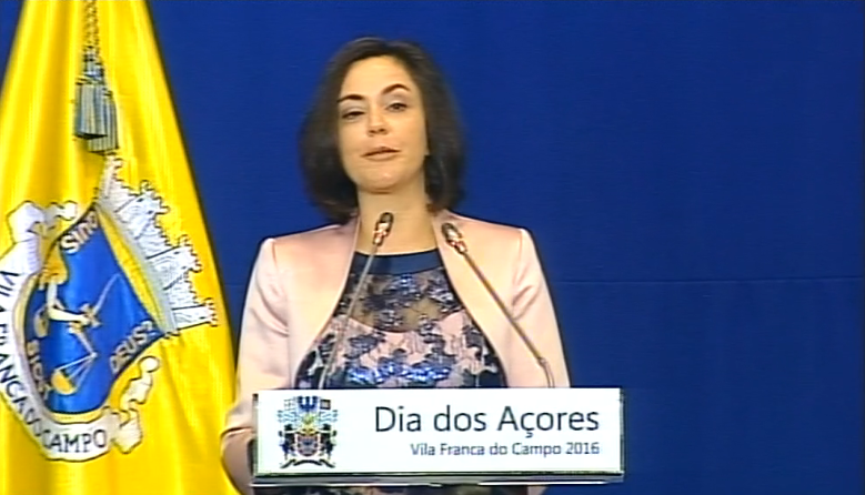 Discurso de Ana Luísa Luís no Dia dos Açores