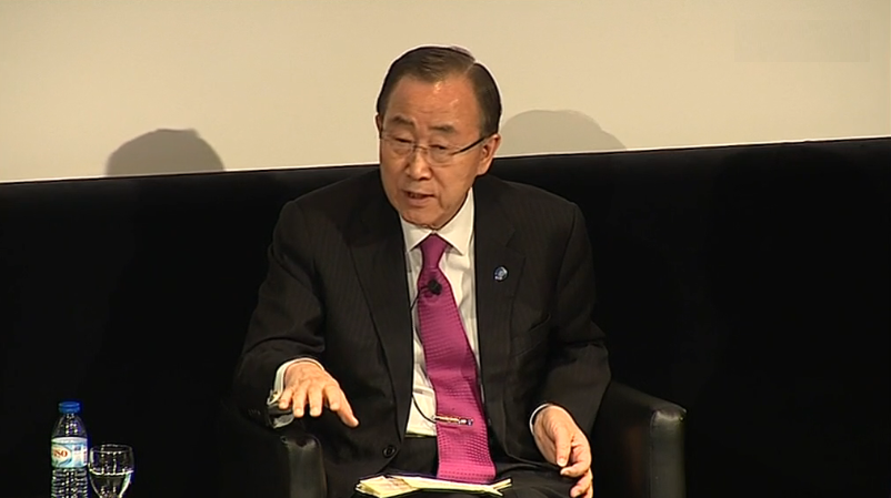Ban Ki-moon em Portugal
