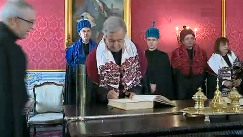 António Guterres recebe doutoramento “Honoris Causa”