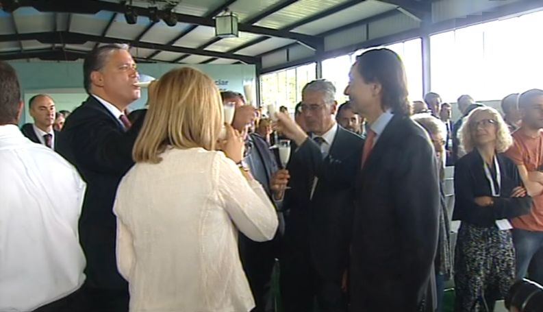 Produção de leite UHT da fábrica “Bel Portugal”