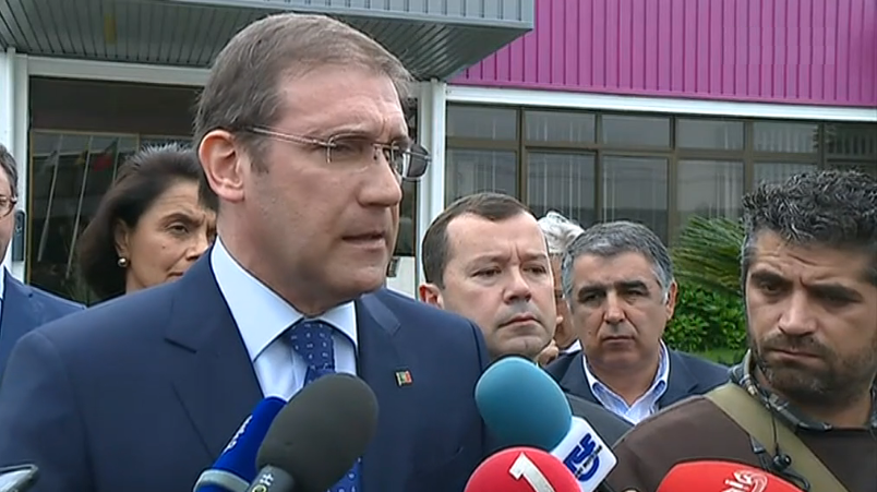 Pedro Passos Coelho em Leiria