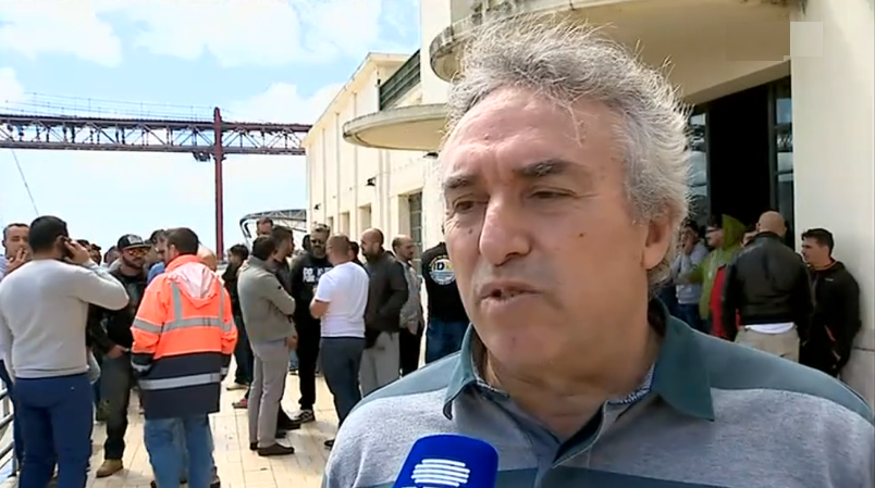 Plenário de Estivadores em Lisboa