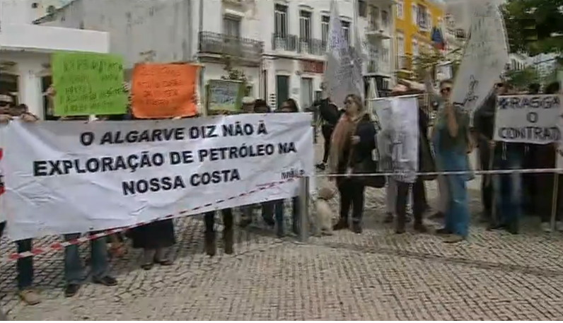 Protestos no Algarve
