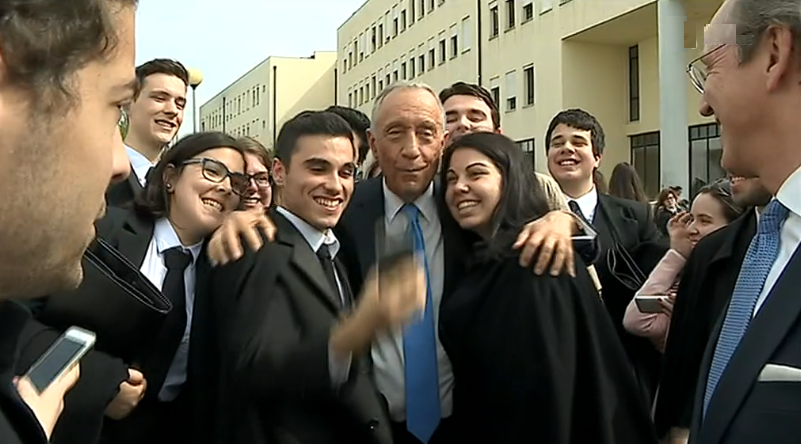 Marcelo Rebelo de Sousa em Coimbra