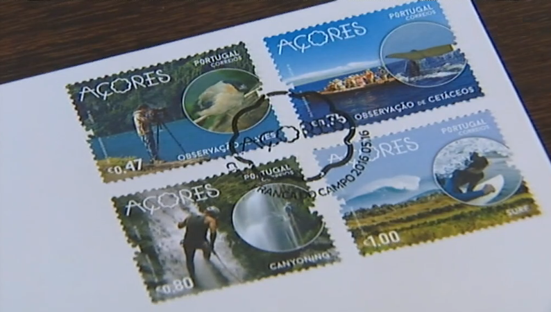 Lançamento de selo dos CTT no Dia dos Açores