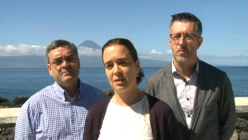 Eurodeputada Sofia Ribeiro em São Jorge