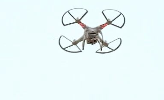 Bombeiros de Bragança com um drone