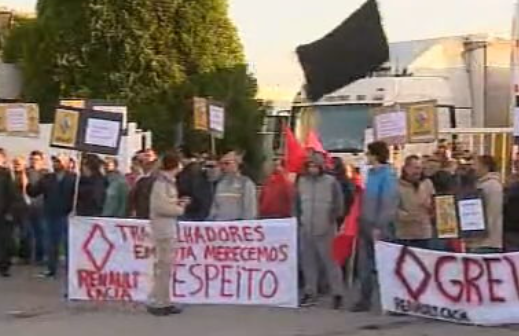 Greve na Renault de CACIA