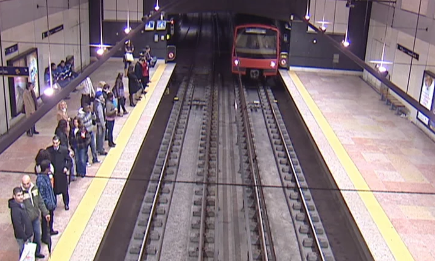 Manifestação contra a privatização dos transportes