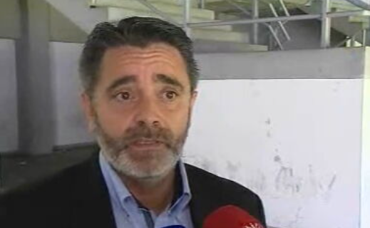 Destruição no estádio Dom Afonso Henriques