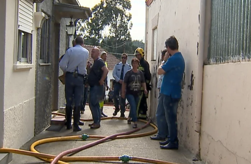 Incêndio florestal em Valongo
