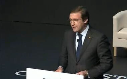 Pedro Passos Coelho nas conferências do Estoril